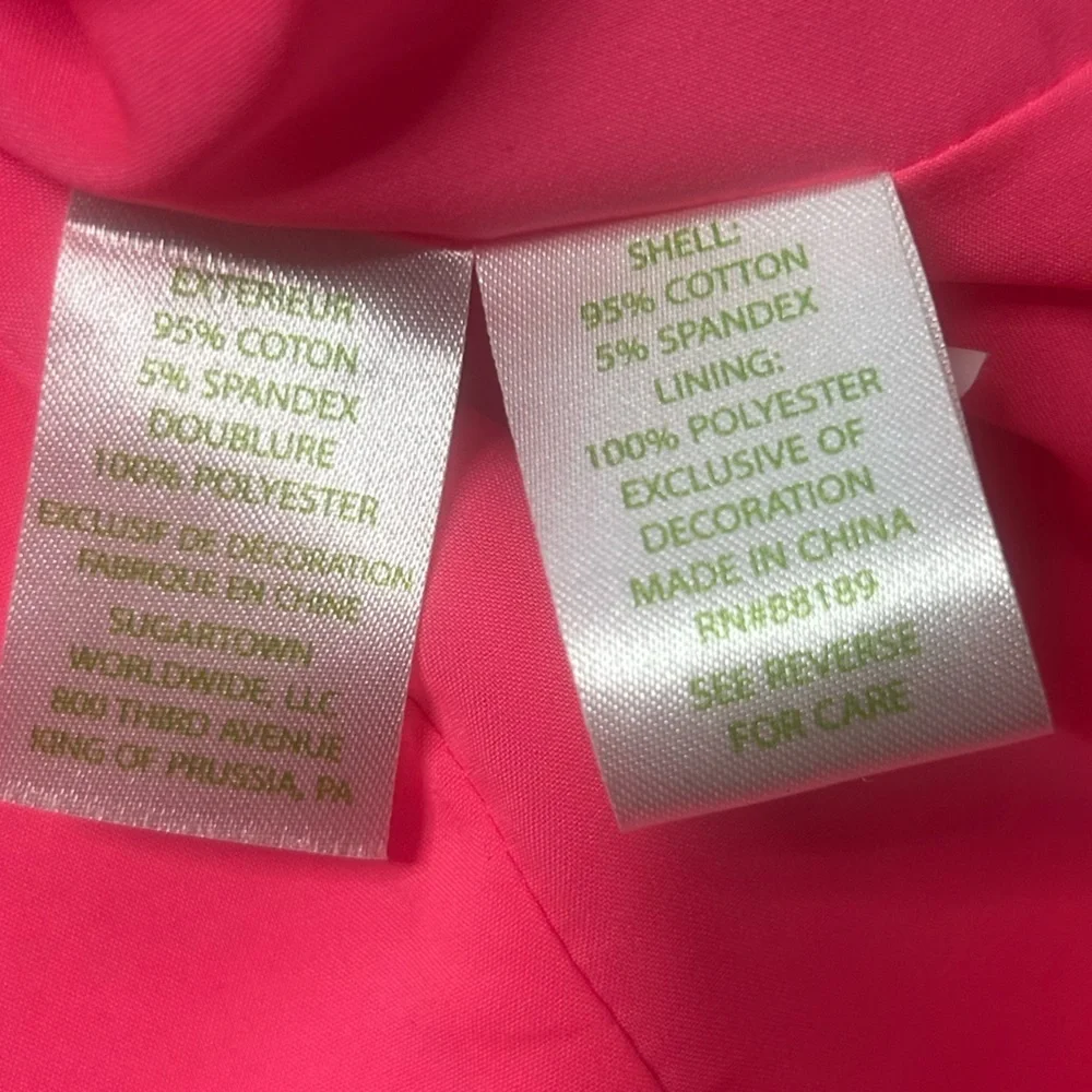 NEW Lily Pulitzer Tina Embroidered Shift Dress 2 Cruise Resort Old Money